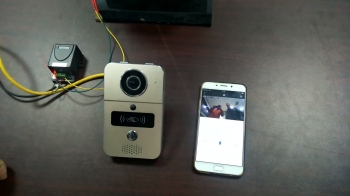 Pair unlock control with video doorbell